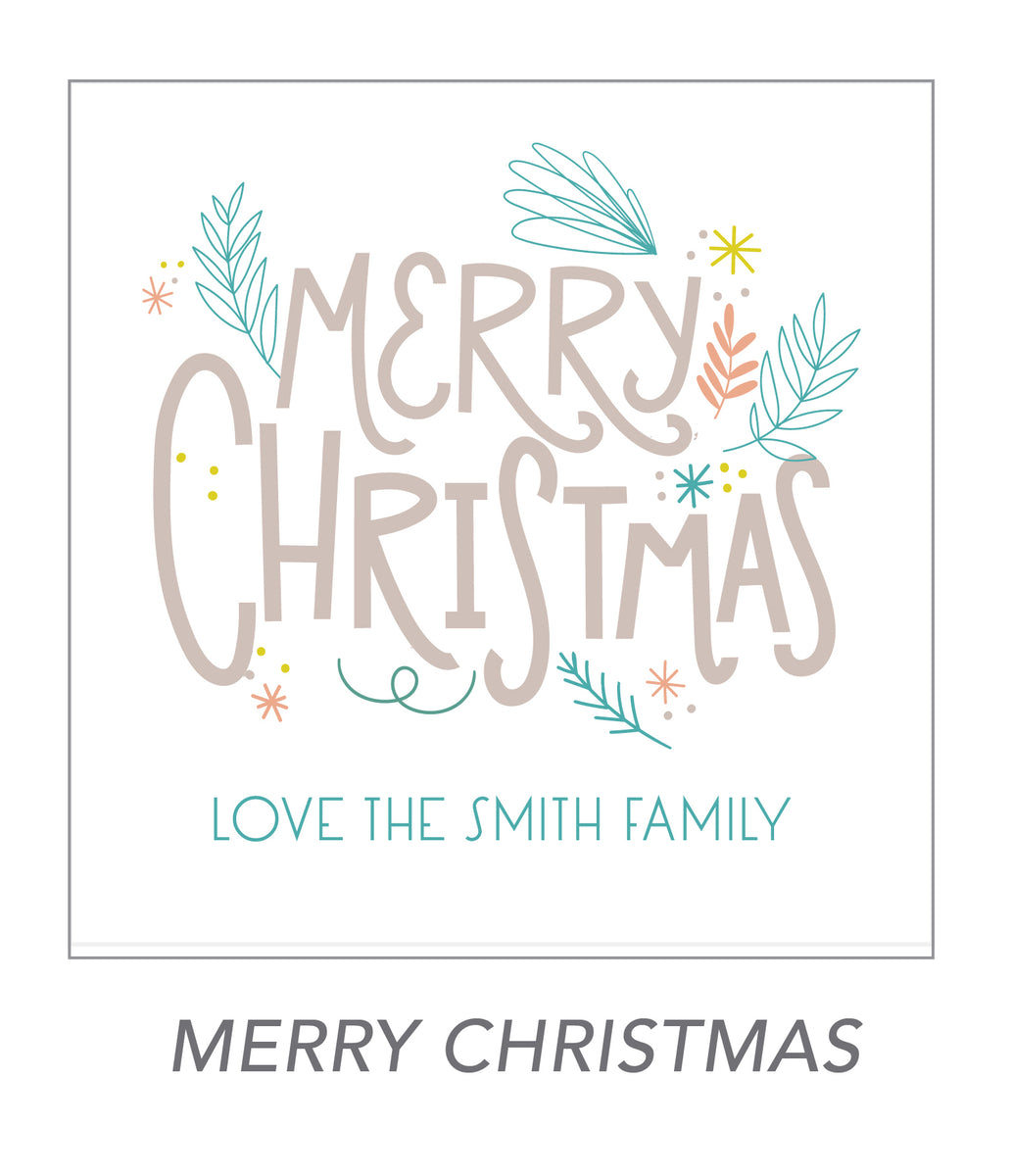 It's A Wonderful Christmas Stickers 12X12-Elements - 709388335000